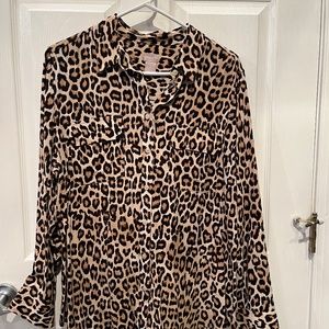 Chicos leopard print blouse